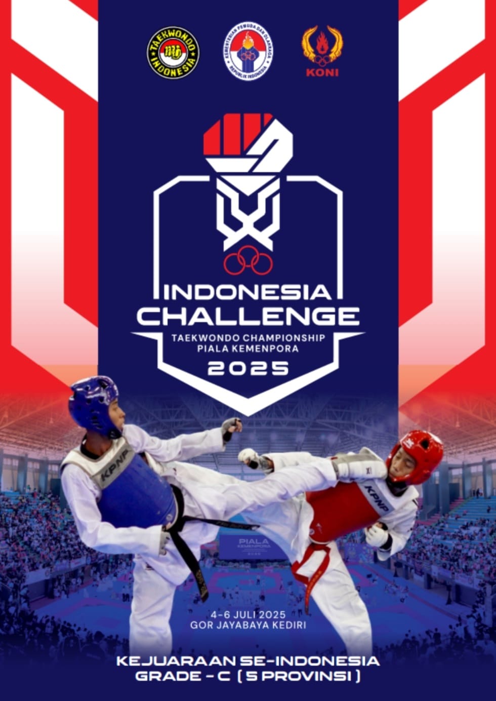 Ajang Pertarungan Prestasi Taekwondo di Tanah Air Taekwondo Indonesia Dojang HTC SEMARANG