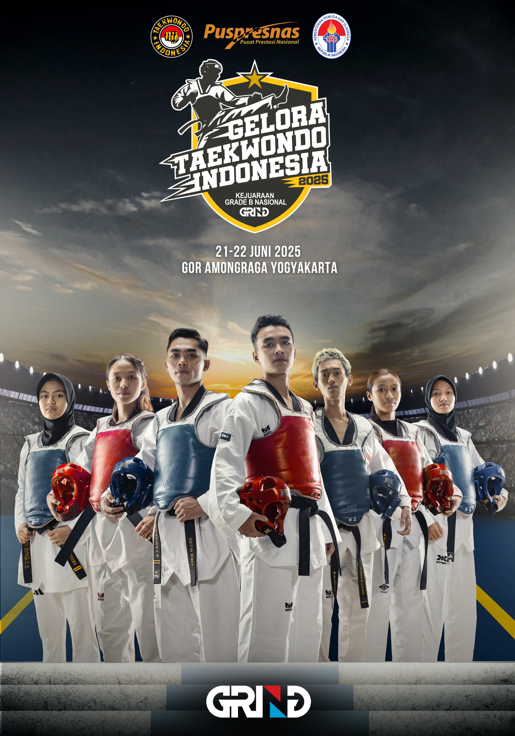 Panggung Juara Taekwondo Indonesia Taekwondo Indonesia Dojang HTC SEMARANG