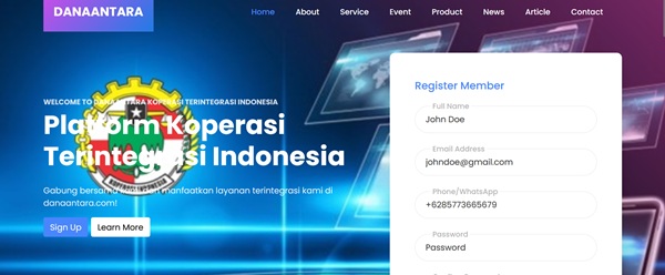 Danaantara Platform Koperasi Terintegrasi Indonesia Taekwondo Indonesia Dojang HTC SEMARANG